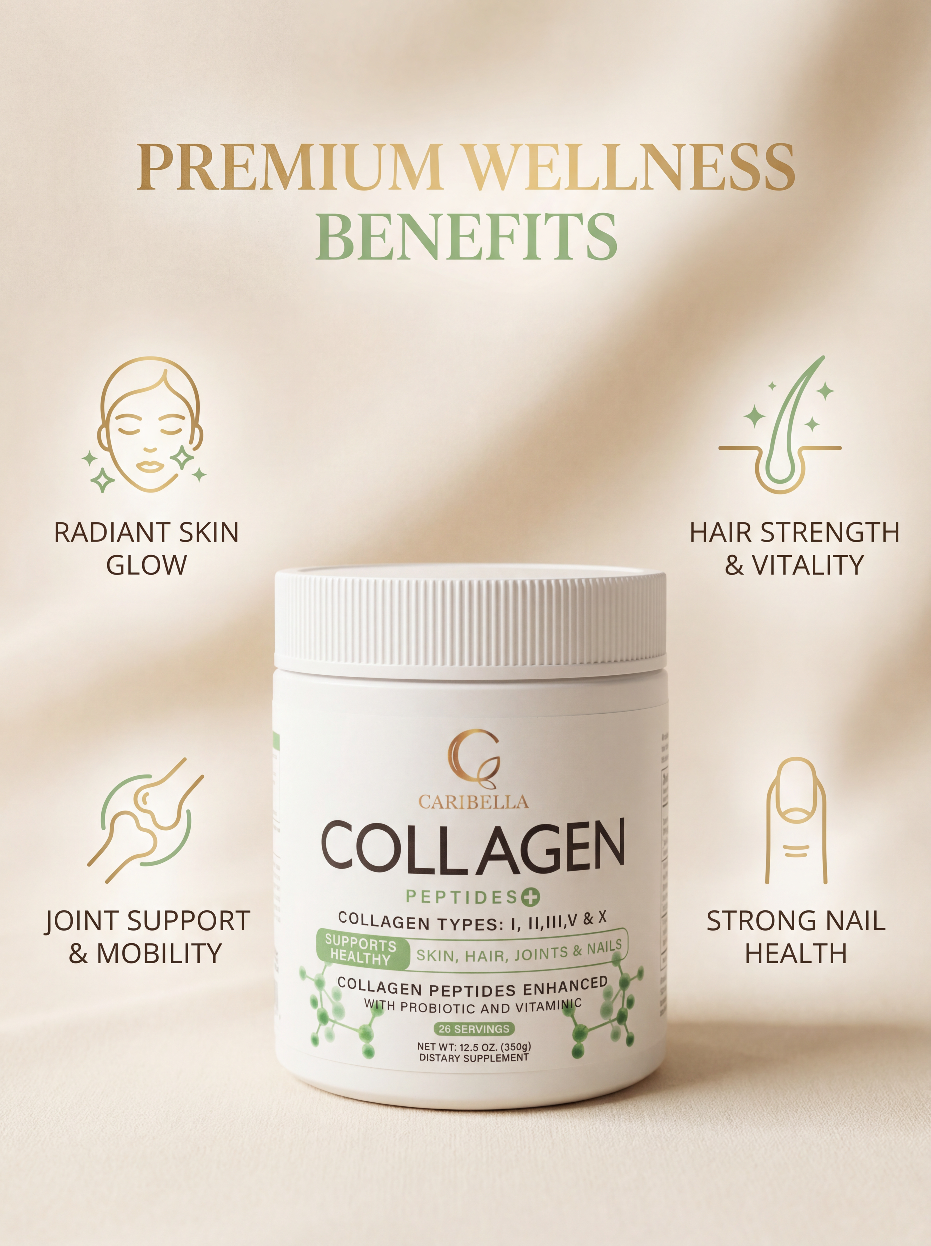 Collagen Peptides Enhanced